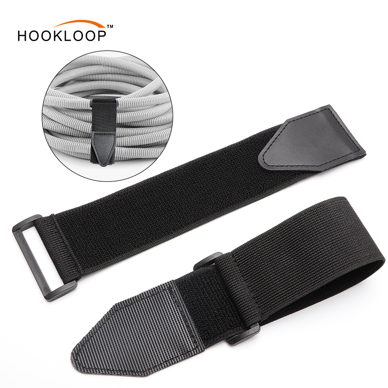 Correas Elásticas con Tirillas Antideslizantes, Correa de Almacenamiento con Cierre de Gancho y Bucle y Hebilla de Plástico, Correas para Amarre de Cables, Extensiones, Cuerdas