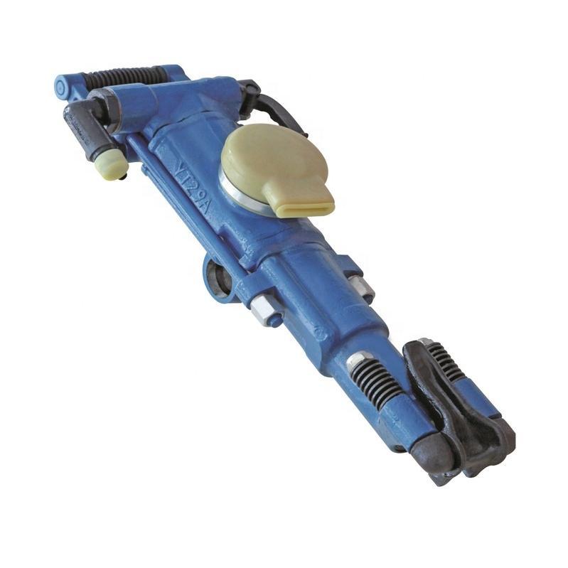 The most popular air leg rock drill YT29A is used in mining and quarrying