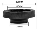 Sigillo in Gomma Premium per Flange del Water Closet | Impermeabile e Duraturo