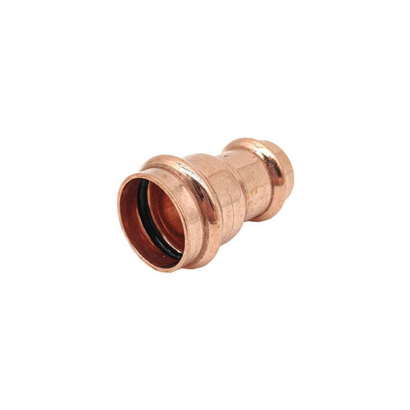 brass v press fitting 90 elbow female-8