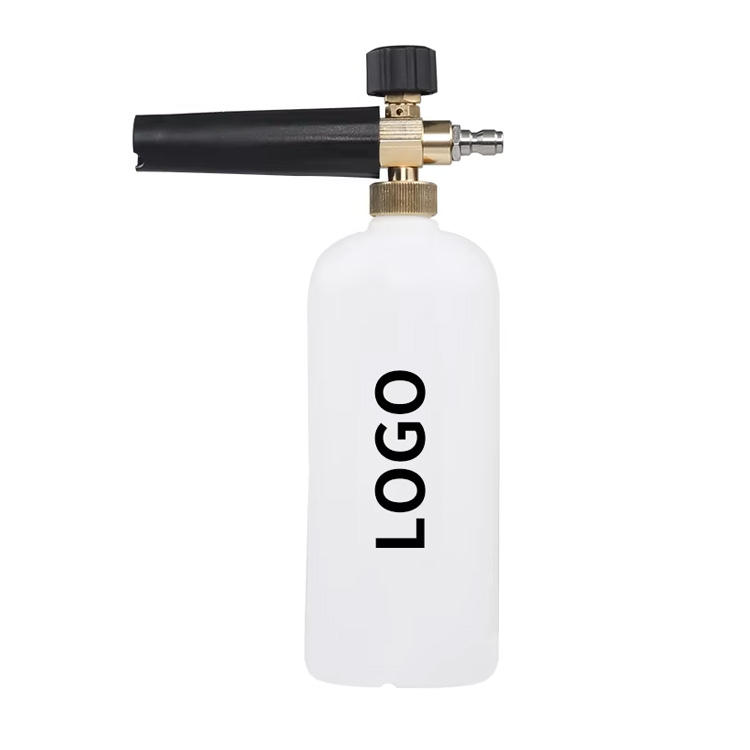 SPS 18 MPa Biały Lance do Piany Śniegowej 1 L Armata do Piany do Mycia Samochodu do Czyszczenia pod Wysokim Ciśnieniem