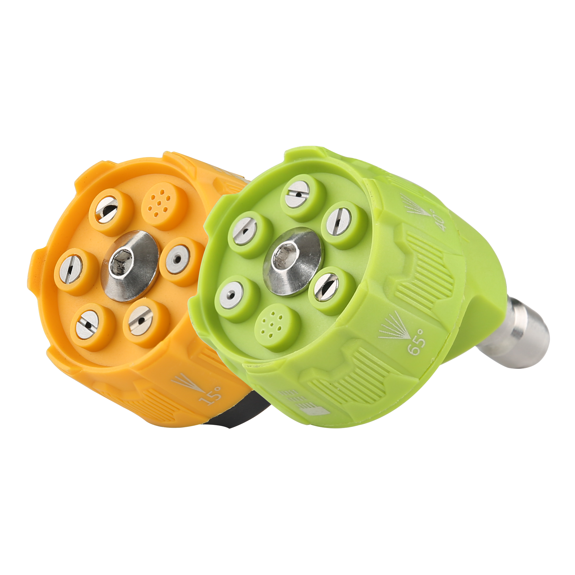 SPS 6 In 1 Quick Adjustable Stainless Steel High Pressure Washer Spare Parts Water Spraying 1/4 Quick Nozzle