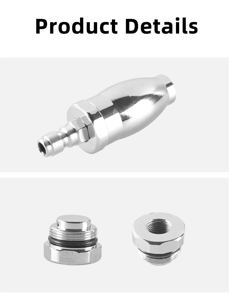 sps 3600 psi 5 color nozzle tips 360 degrees wear resistant high pressure water spray rotating plating turbo nozzles-8