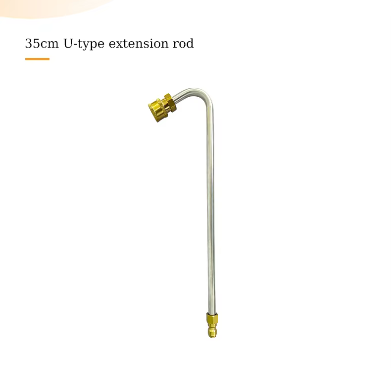 sps 15 inch 7pcs 4000psi car cleaning pressure washer gun extension wand with 6pcs nozzle stainless steel rod kit for cleaning-7