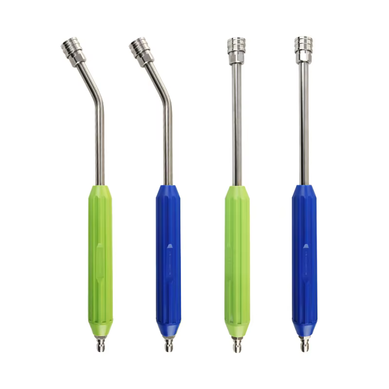 17 Inch High Pressure Gun Wand Replacement Water Gun Extension Rod Stainless Steel 1/4 QC Cleaning Washer Lance Extension Wand manufacture