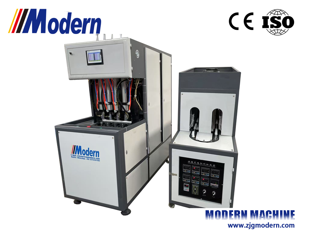 Souffleuse semi-automatique de bouteilles PET