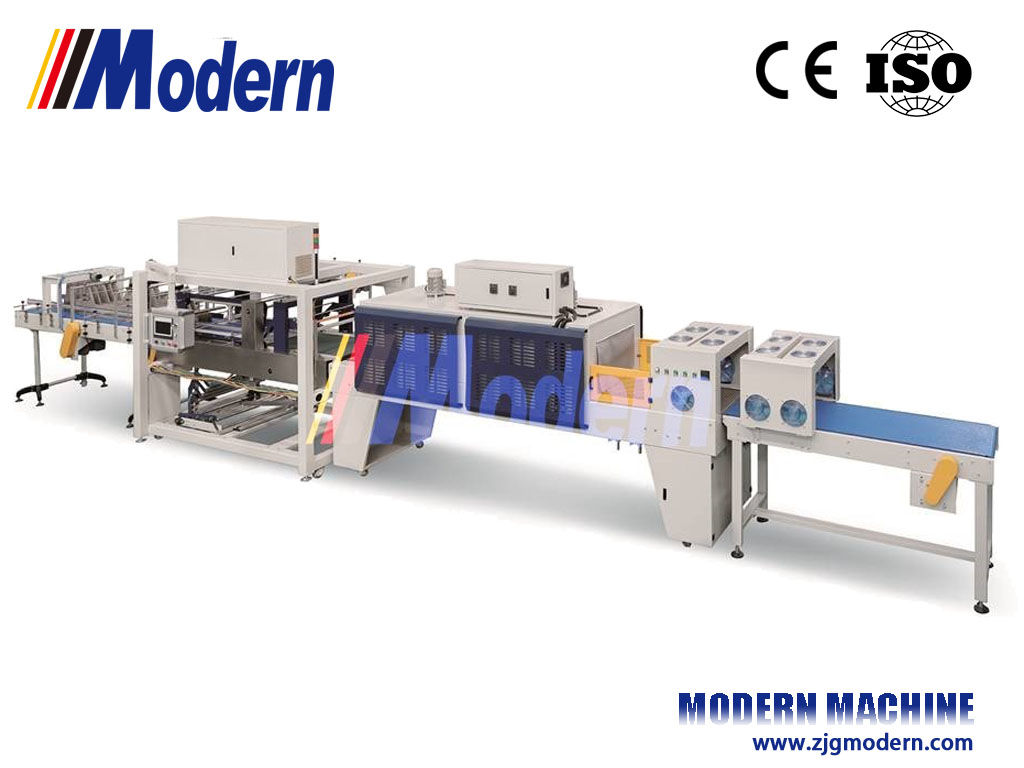 Máquina de envoltório retrátil linear