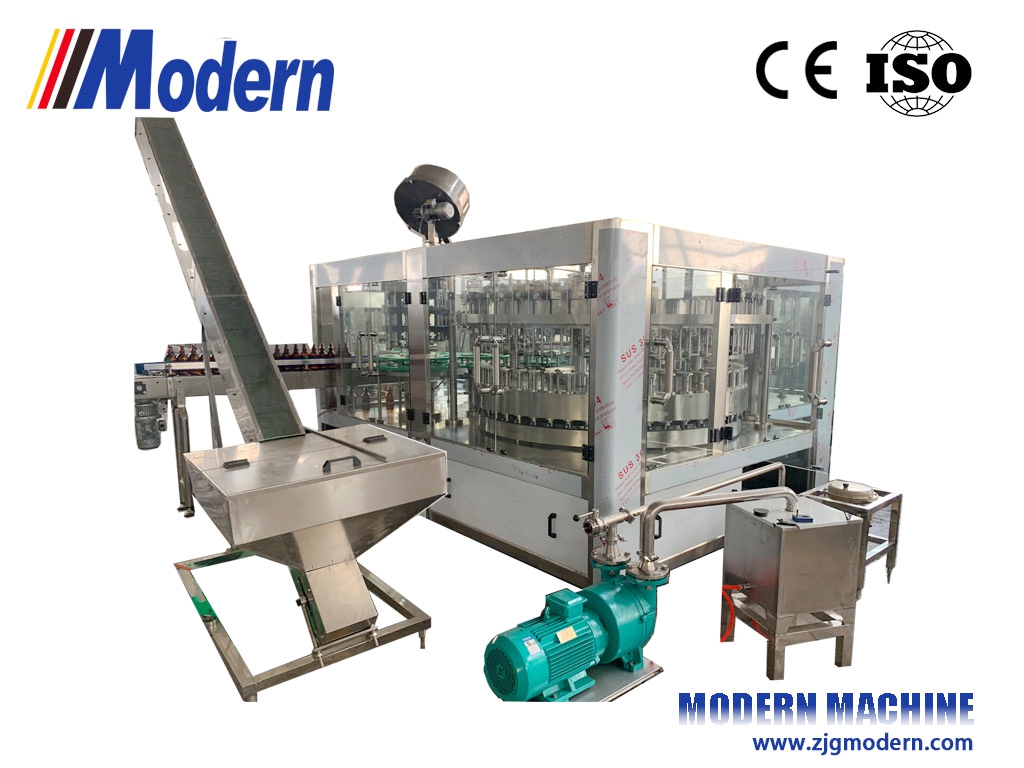 ماكينة تعبئة زجاجات البيرة