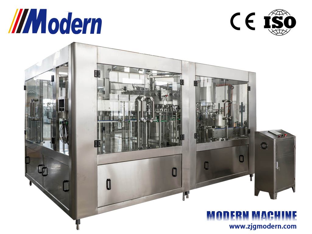 ماكينة تعبئة المشروبات الغازية لعبوات PET