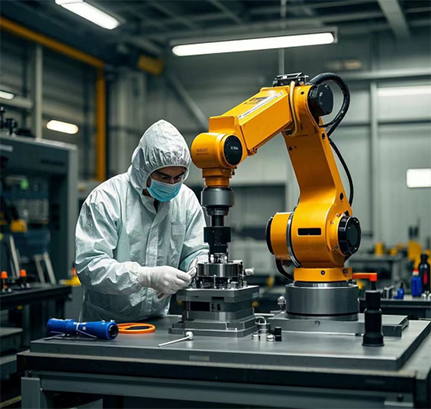Machine inspection and acceptance