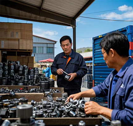 Procurement of raw materials and parts