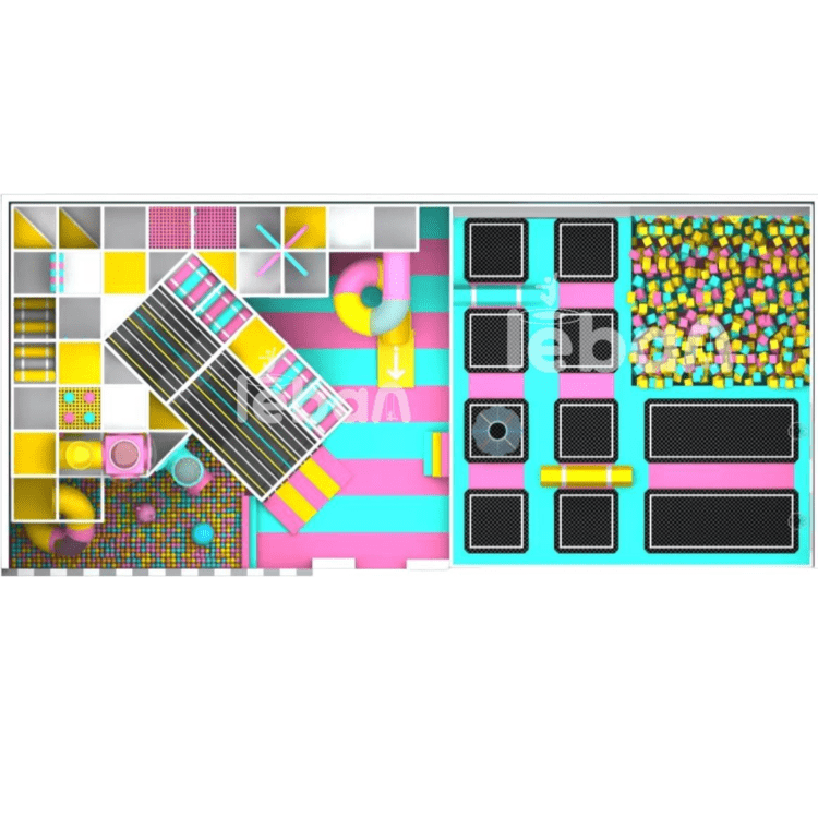 Colorful Indoor playground design