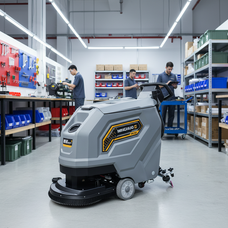 Welche neuesten Innovationen gibt es in der Technologie von Rückwärtsfahr-Scheuermaschinen?