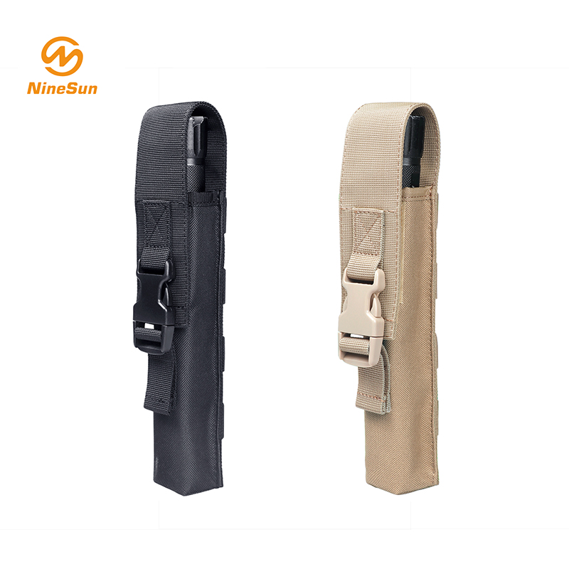 Bainha de Lanterna FS-203-NL-BK.BN em Nylon Preto Marrom