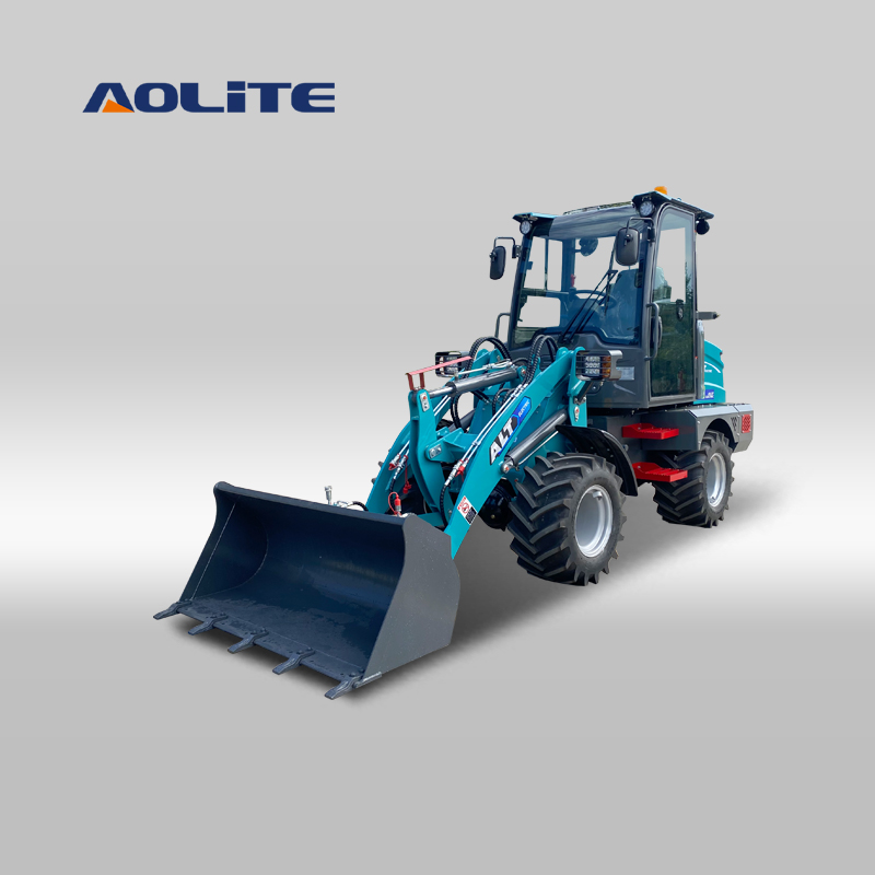 E612 Elektrikli doiraviy yuklovchi yopiq kabina versiyasi