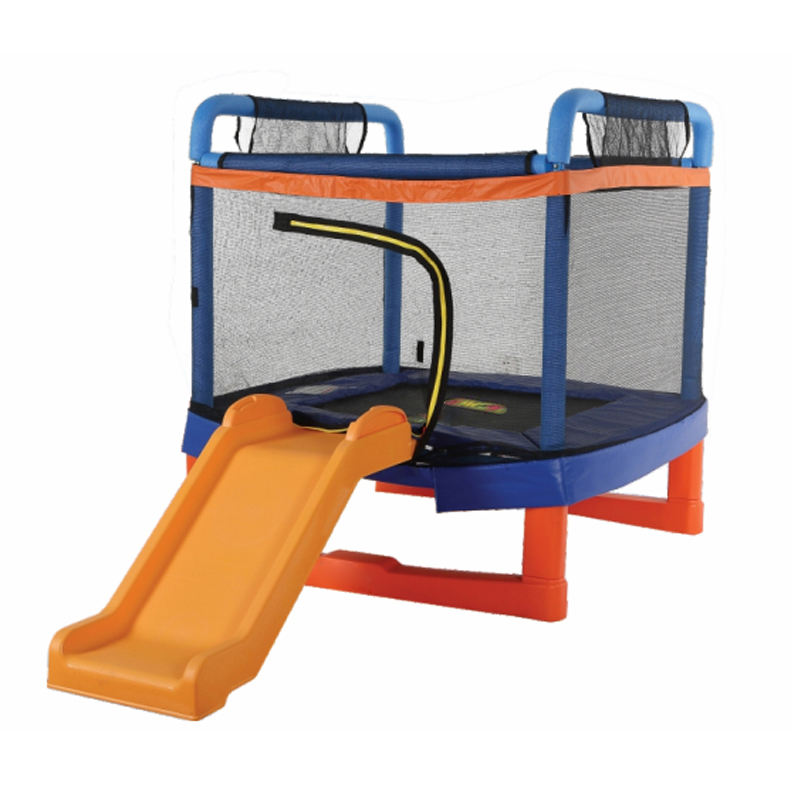 JYTrampoline: תומך ברגעי שמחה של משפחה, יוצר גן שעשועים חיצוני עם קפיצה