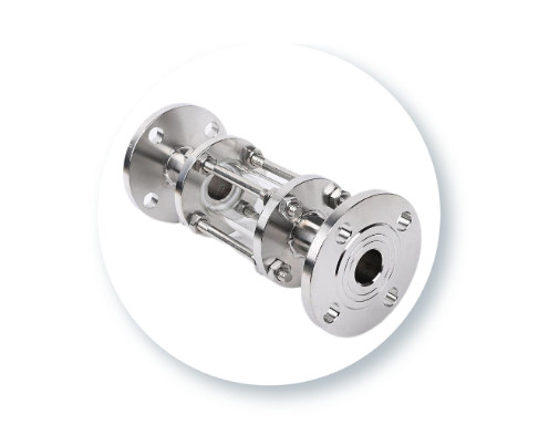 Can sight glasses be used effectively in hazardous fluid applications?