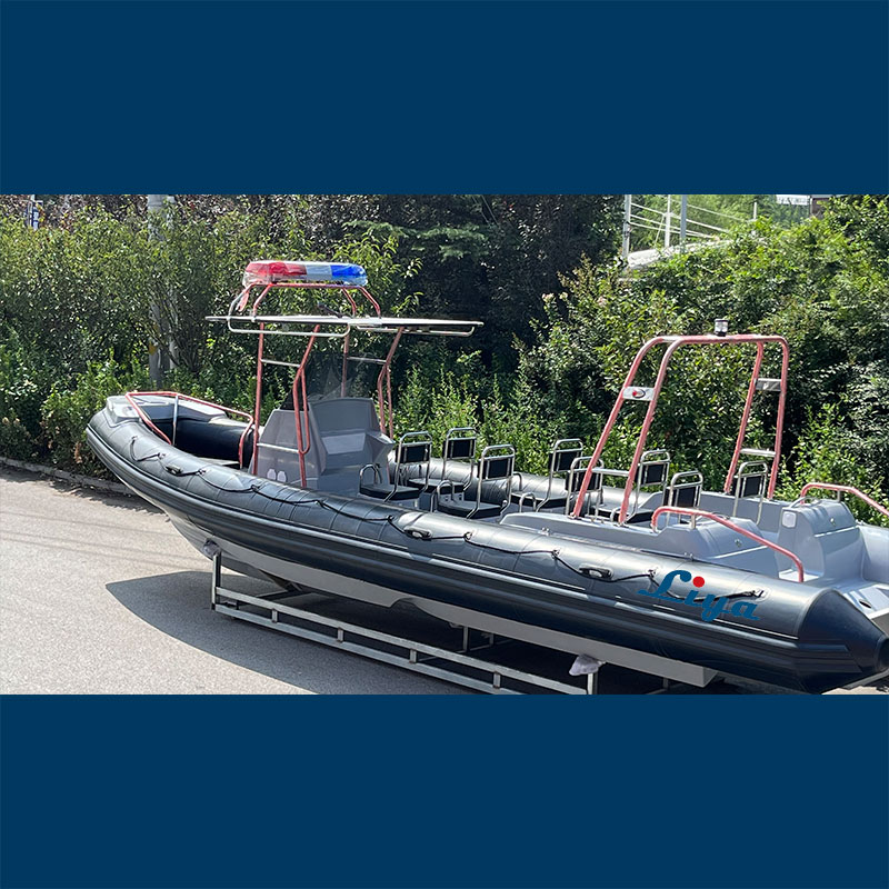 Liya 27 ფეხი Military Boat Fiberglass Hull RIB