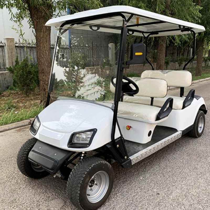 ALF-A4 سيارة كهربائية بمقعدين مصنوعة من المعدن والفولاذ والبلاستيك لصيد الغزلان أو رياضة الجولف خارج المسارات سيارة نادٍ للجولف مركبة كهربائية