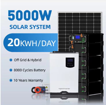 5-20KW hybrid power generation system is online! Wind + solar dual drive, home energy storage in one step!