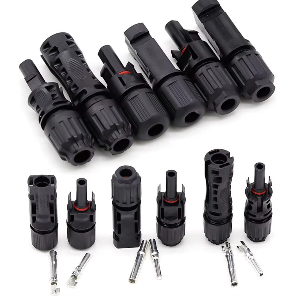 The best PV connector! 1500VDC+IP68, PPO material is the best!