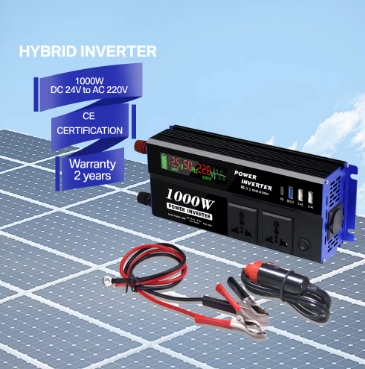 Freedom of electricity use is not a dream! 1000W modified sine wave inverter, all-around for car and home use