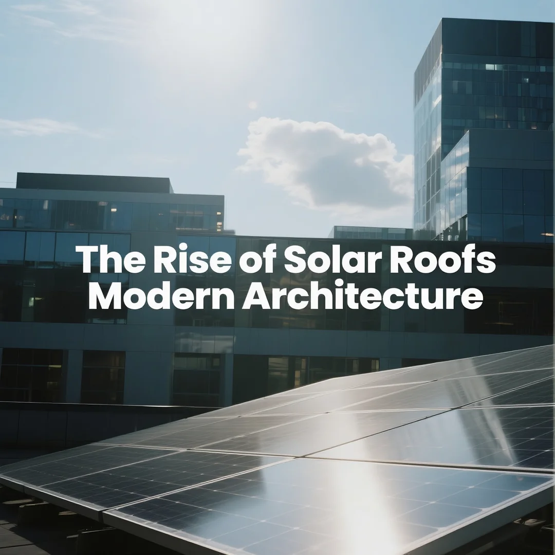 The Rise of Solar Roofs in Modern Architecture