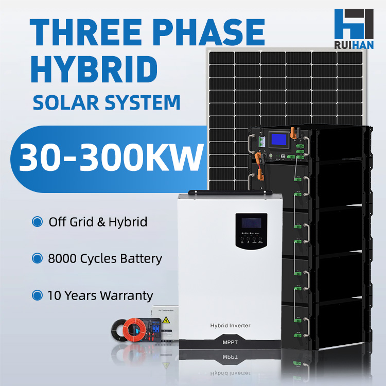 ⚡5-20KW hybrid power generation system! Wind power + solar power dual drive, home energy storage in one step!