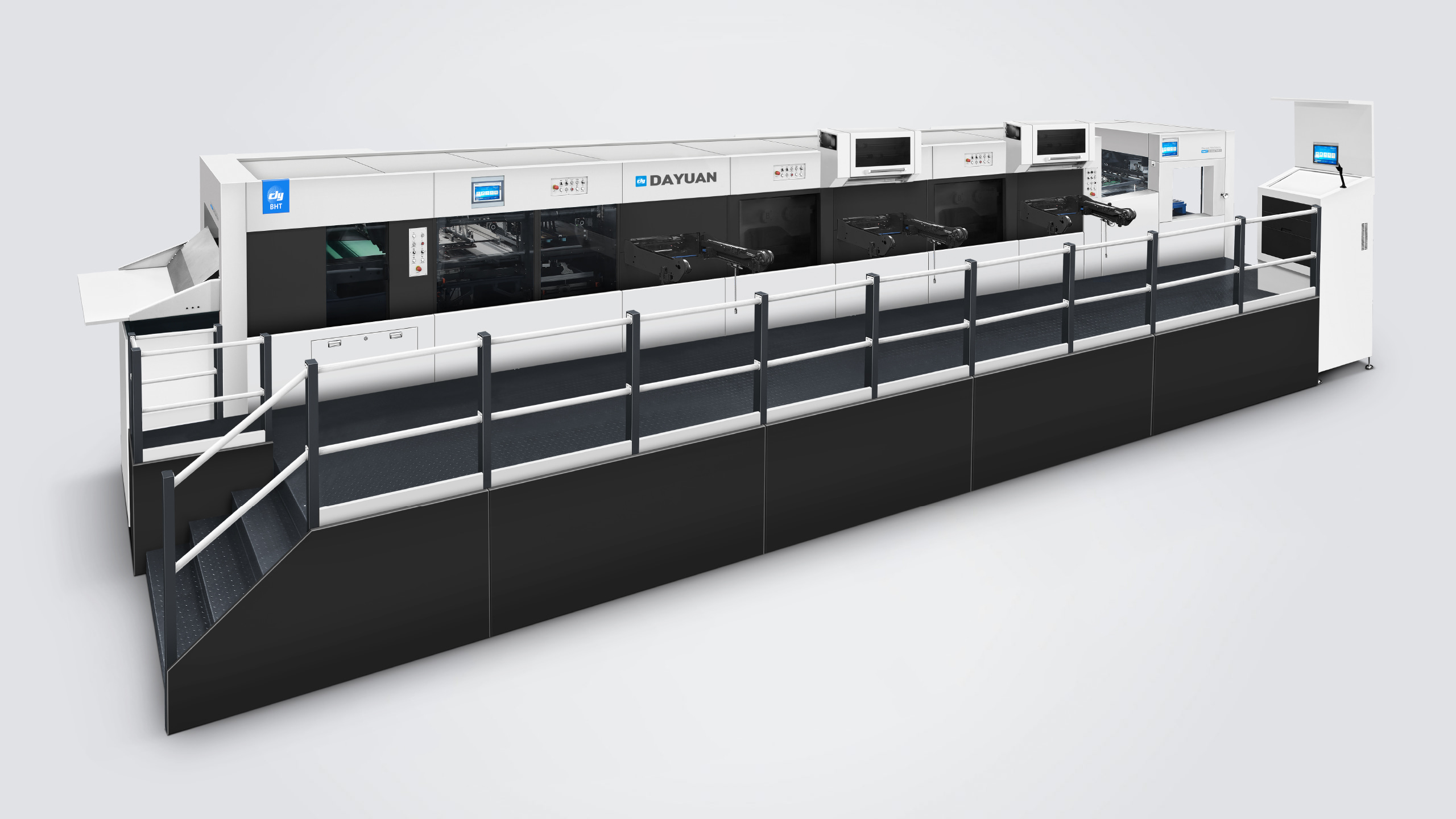BHT-3S1060TTRSCE (TRIOPRESS Automatic High Speed Die Cutting Machine with Stripping & Blanking)