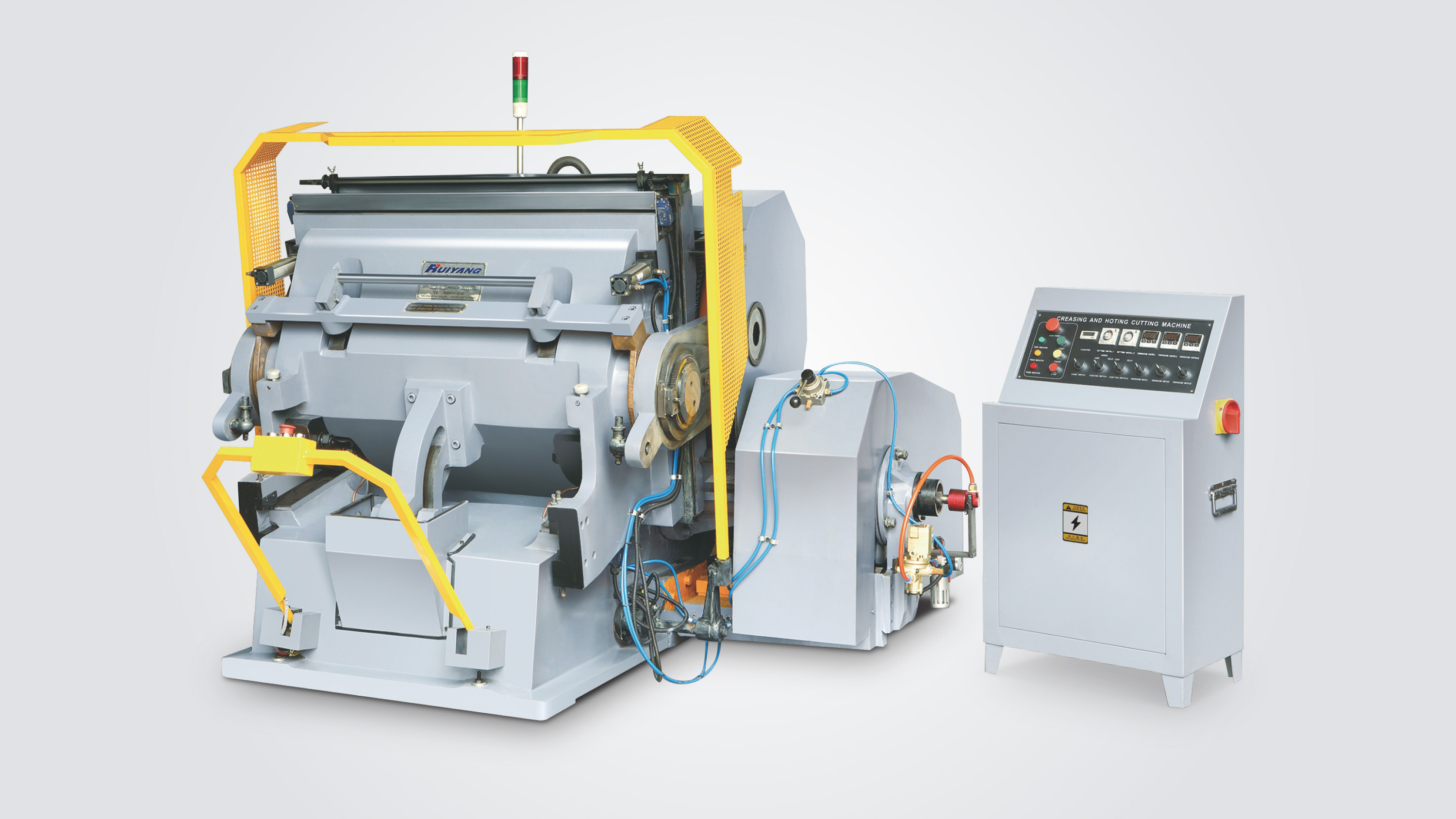 PYQ / ML AQ Series (מכונה לכריכה וחתוך דיסק חם (בדיוק כבד עם מערכת חימום))