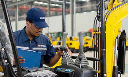 5. Provide on-site installation and commissioning of machinery services  (customers need to pay for transportation)