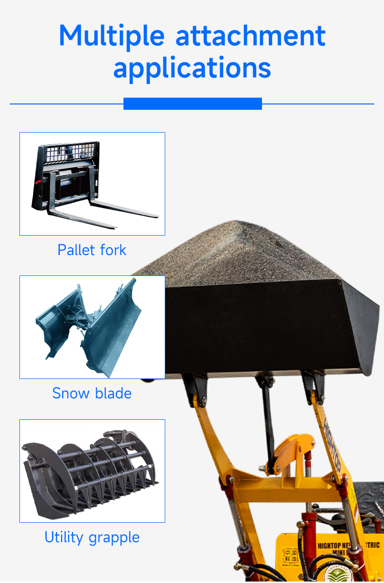 HTEL12 Electric Mini Loader