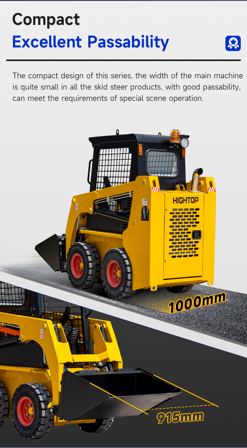 HTHY25 Wheeled Skid Steer Loaders