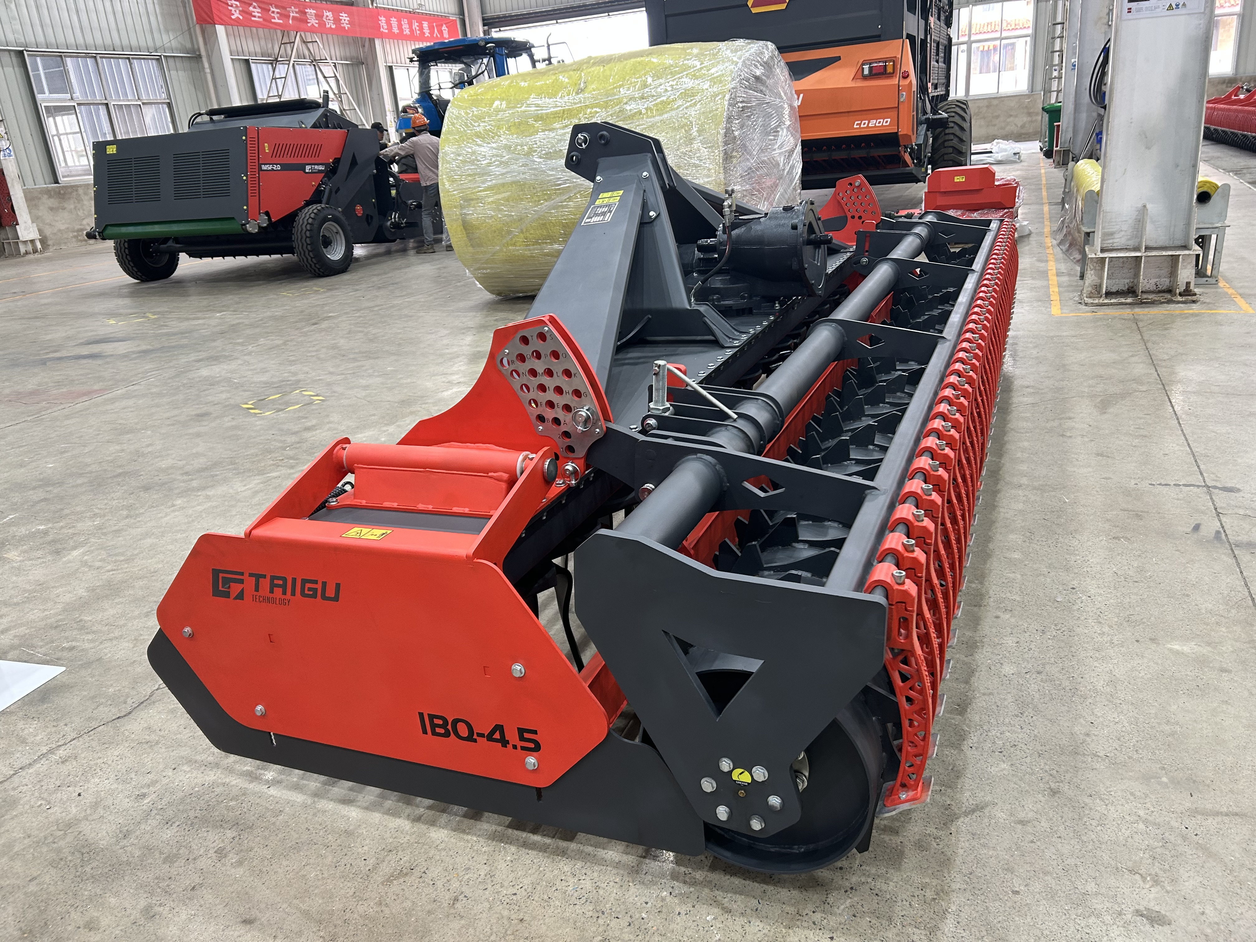 1BQ-3.5 pohyblivý harovací kultivátor