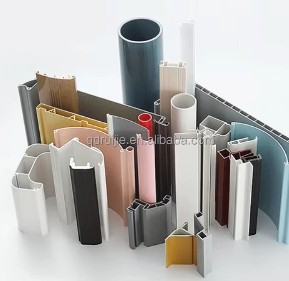 PVC Profile Extruding Line, UPVC Window Door Profile Extruder Machine factory