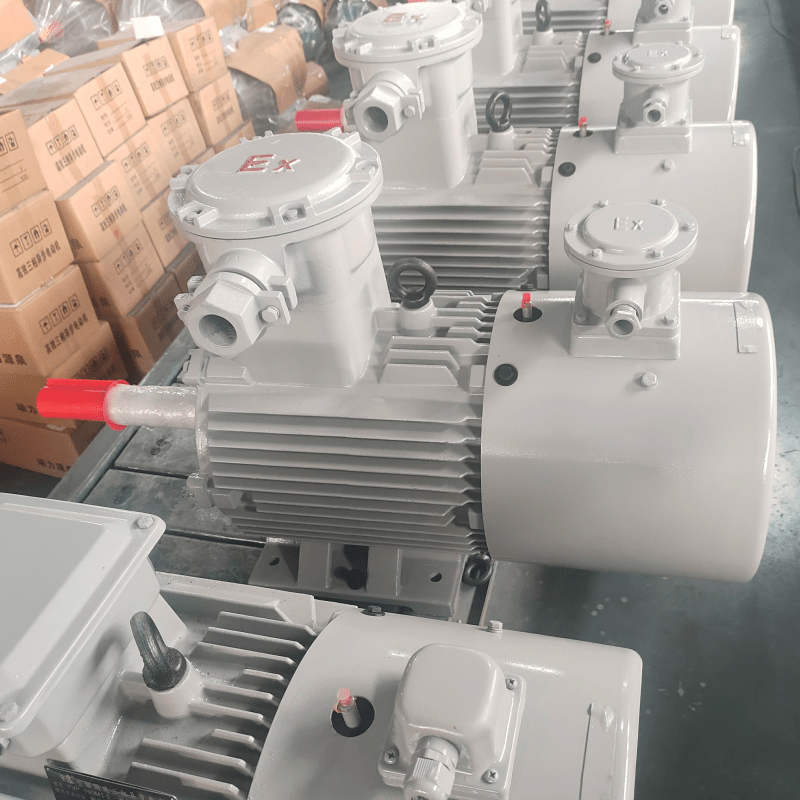 【YBBP80M1-6 - YBBP160M-6】 【0.37-7.5kw】【0.5-10.2hp】 מנוע אסינכרוני שלושה פאזה חסין להבה