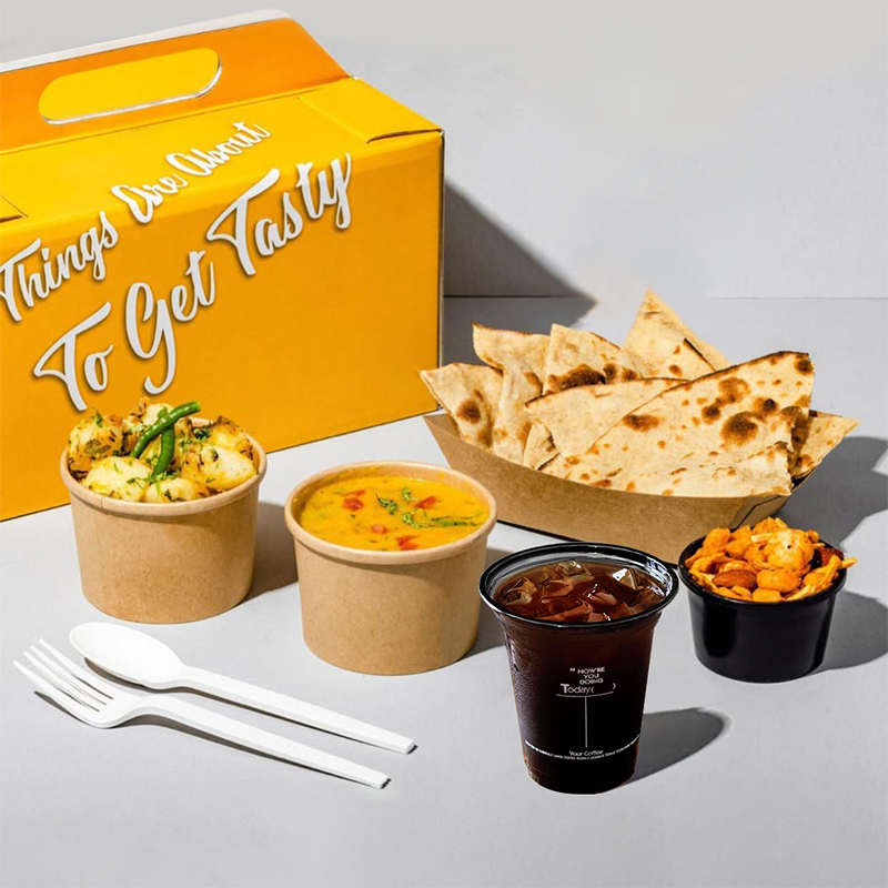 8oz 16oz 32oz Custom Round Lunch Food Packaging Ramen Noodle Paper Cups