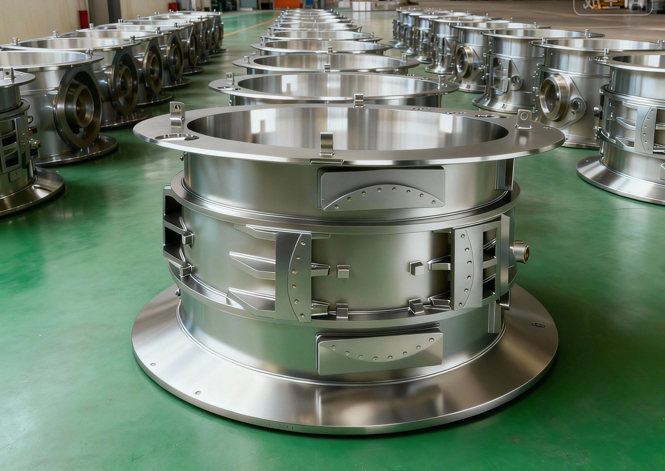 Semsgeleide-vakuumkamer