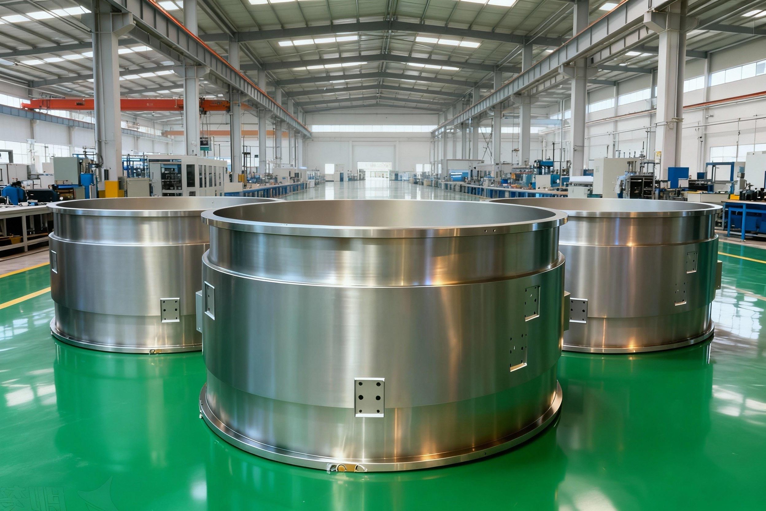 قاب ساختاری آلیاژ آلومینیوم برای MRI