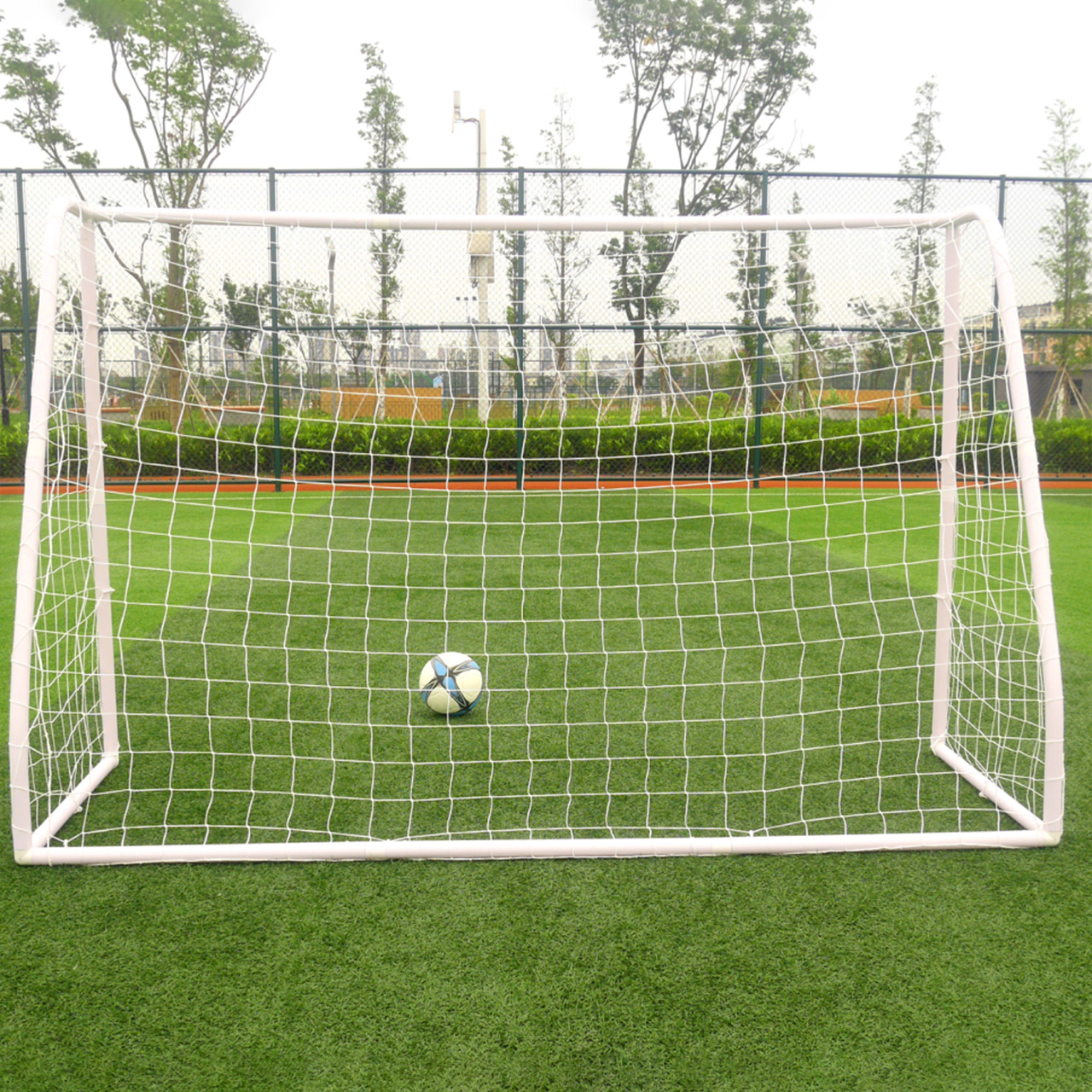 MOZURU 245CM PVC Soccer Goal
