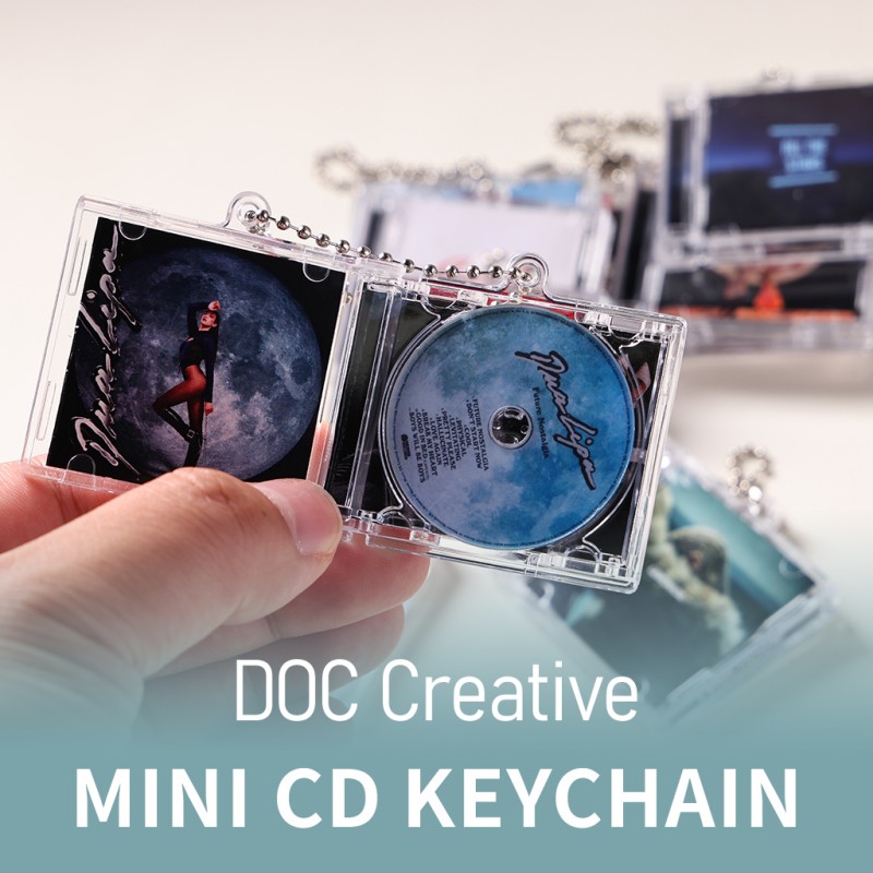 Mini CD Keychain