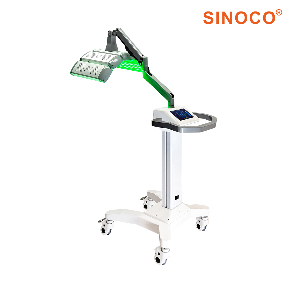 Thérapie par la lumière rouge pour la soulagement de la douleur et la récupération musculaire.