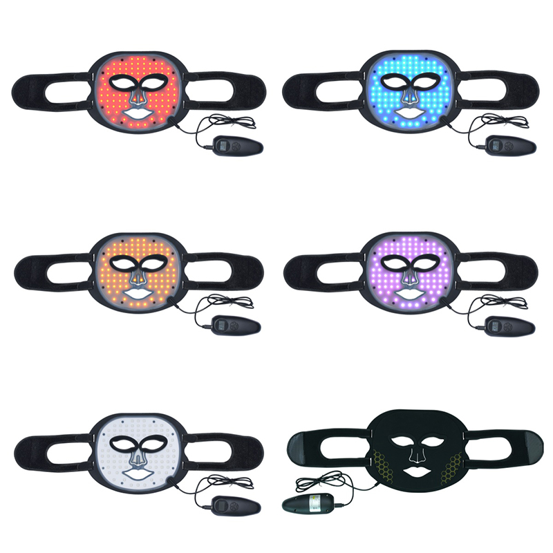 LED Facial Beauty Mask for Home Use Red Light Therapy for Face Skin Rejuvenation &Tightening