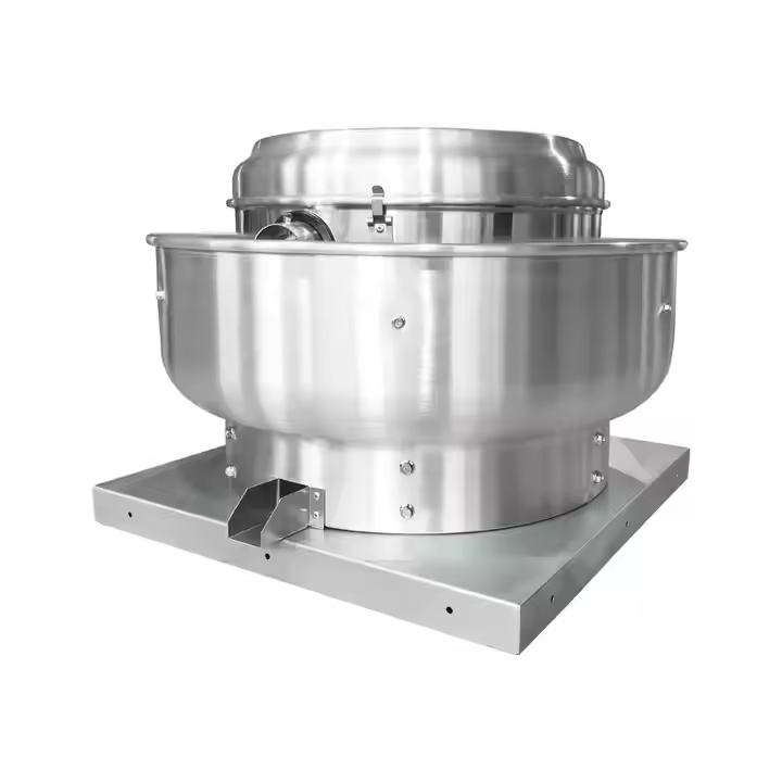 Upblast Roof Fan Blower Commercial Kitchen Smoke Grease Ventilator Exhaust Centrifugal Fan for Restaurant 