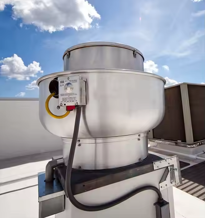 110v 220v 380v 400v 3phase 1phase Kitchen Hood Exhaust Fan Blowers Upblasst Roof Top Centrifugal Ventilation Fan