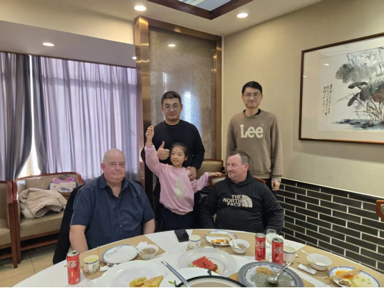 Customers Visit Our Factory to Inspect Fans