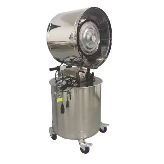 Stainless steel vertical spray fan