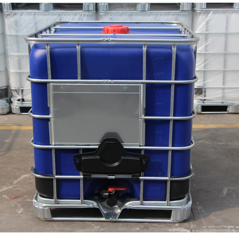 Plastic ibc tank 1000L blue