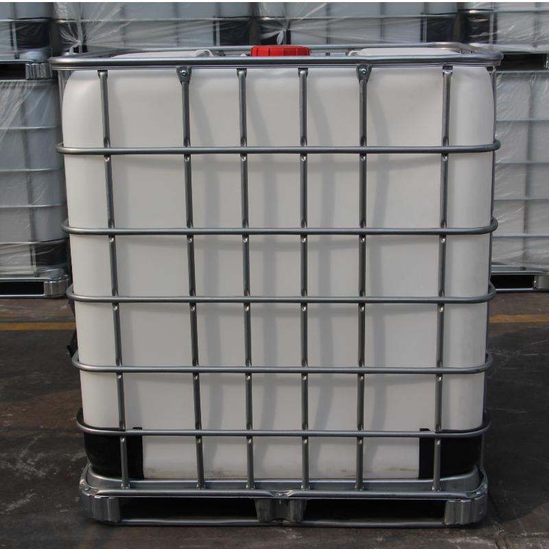 Plastic ibc tank 1200L white