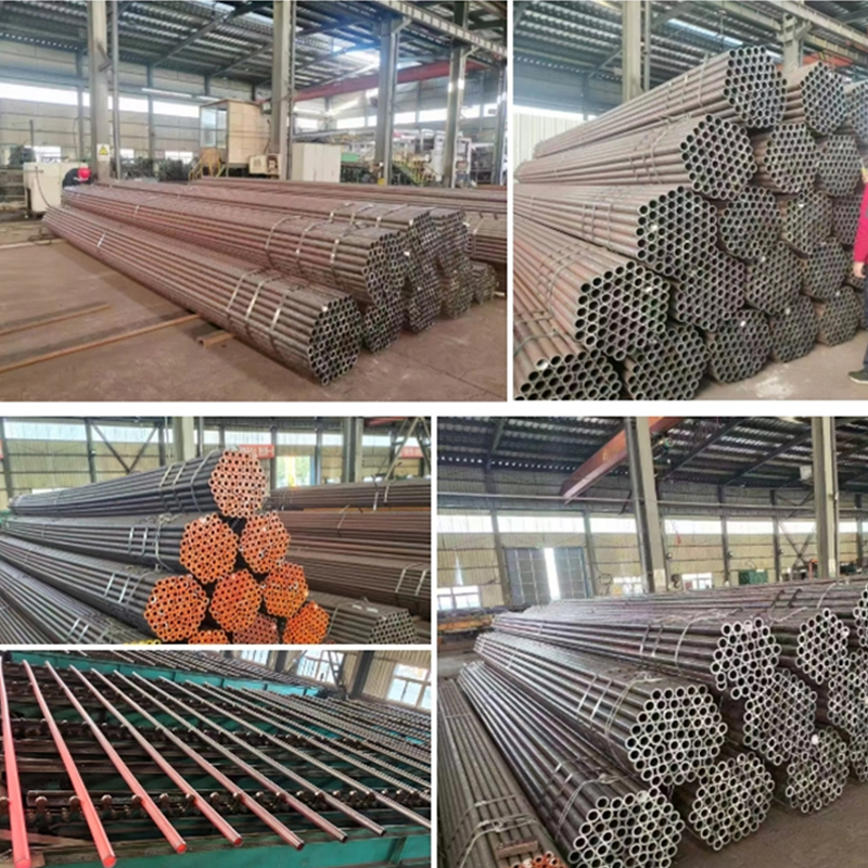High Standard Astm A192 Carbon Steel Seamless Tube St52 High Pressure Steam Boiler Pipe Steel Tubing Welded Pipe Iron Pipes